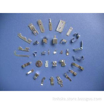 Nickel Plated / Polishing Steel Stamping Parts , Small Meta